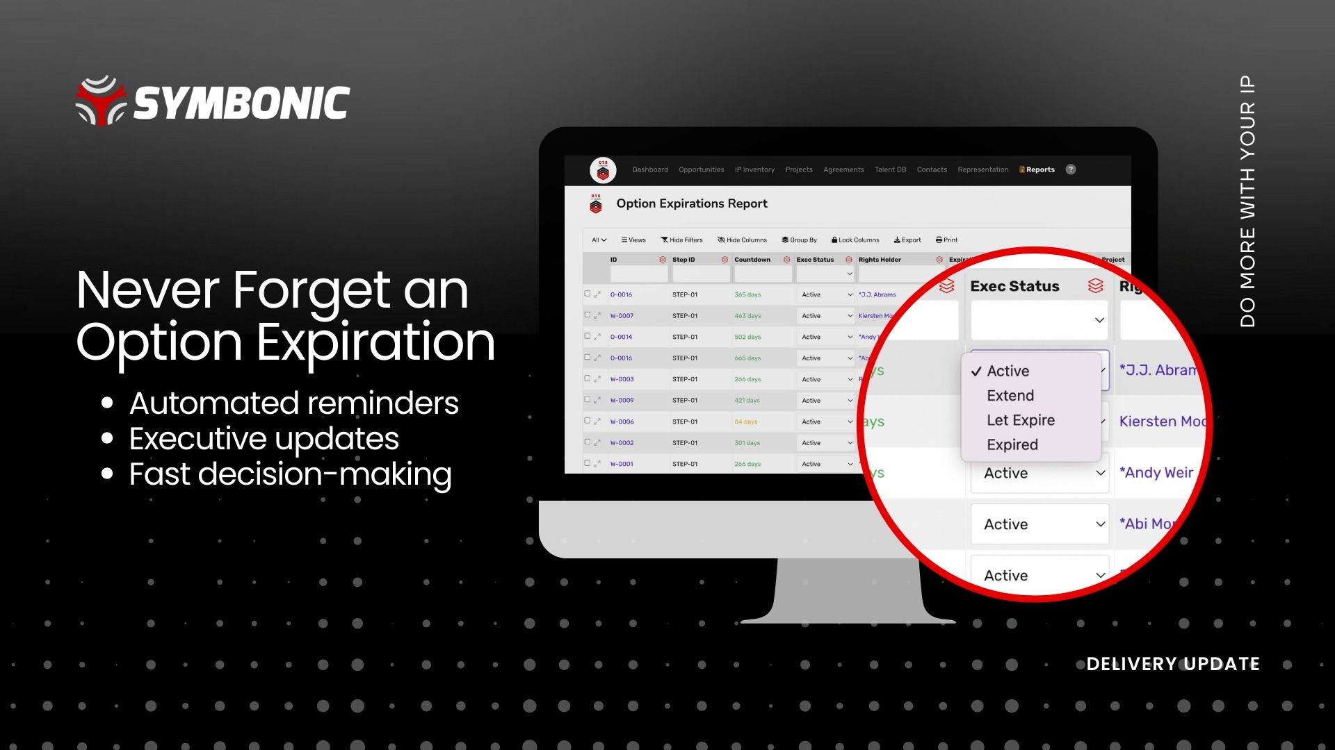 Delivery Update - November 10 2023